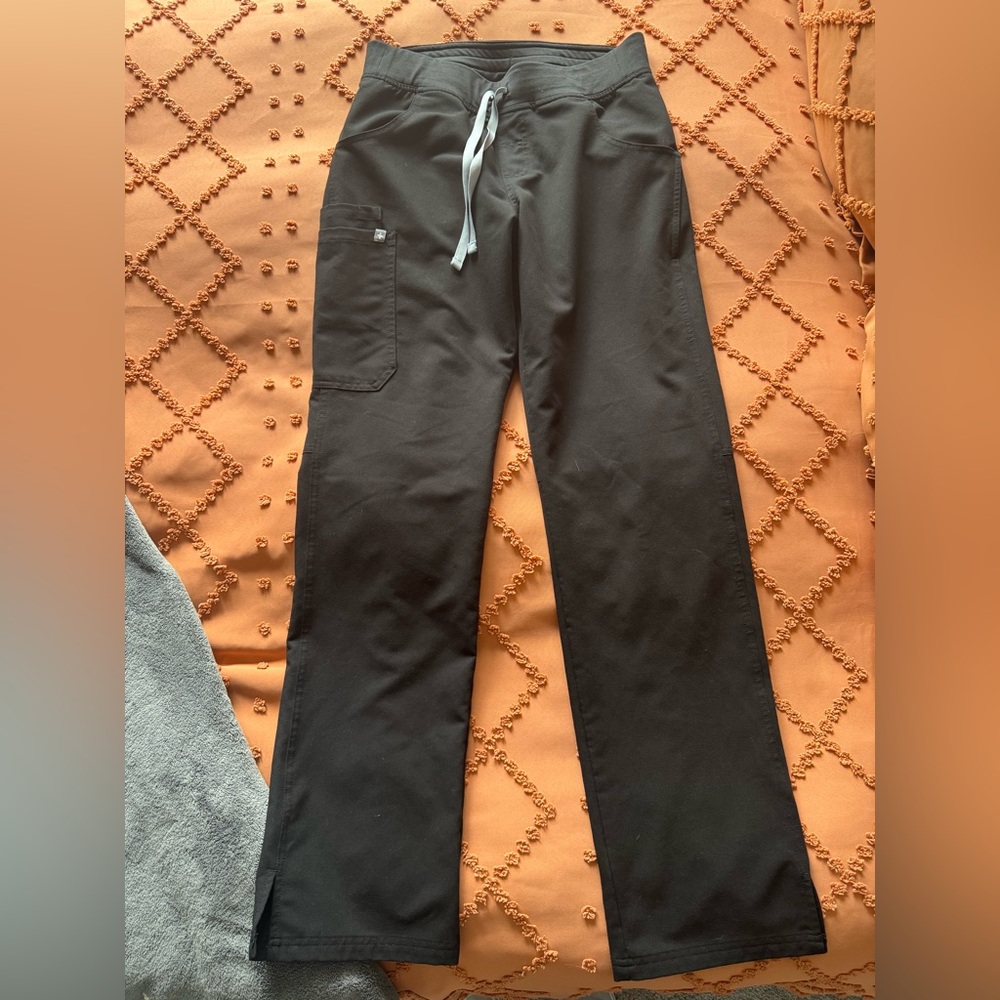 Figs Black Scrub Pants